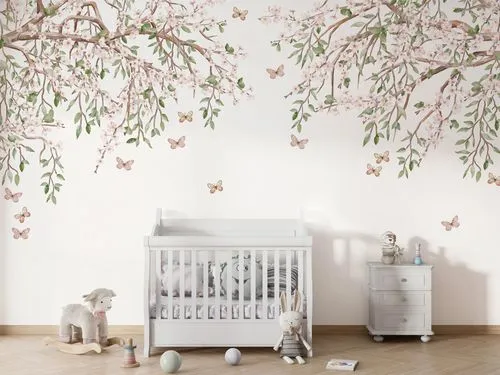 Blooming Blossom Wall Mural