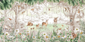 Forest Friends In Spring Wall Mural