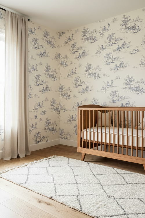 Animal Joy Pattern Wallpaper - No Baskets