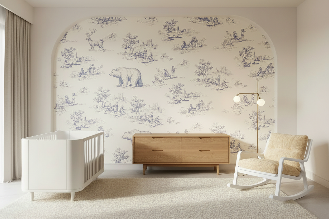 Animal Joy Pattern Wallpaper