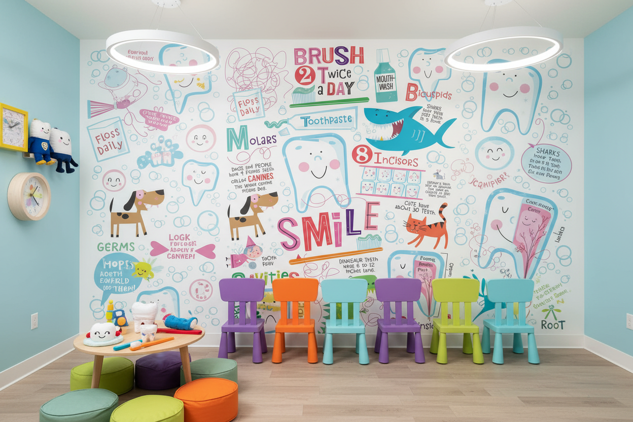 Dental Mural - Pediatric Office